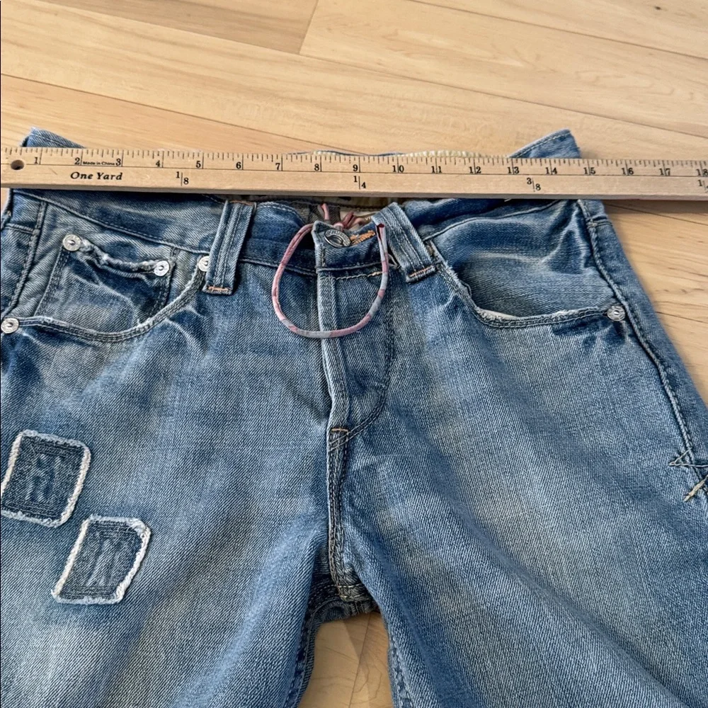 Levi's Engineered Jeans-Red Tab Button Fly Side Seam Split-Skater-Y2K-30x30-Rare - Picture 5 of 12
